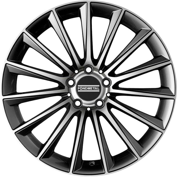 Fondmetal Aidon Glossy Titanium Machined 9.5x20