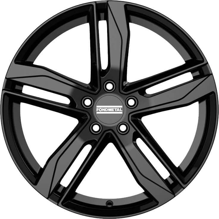 Fondmetal Hexis Glossy Black 8x18