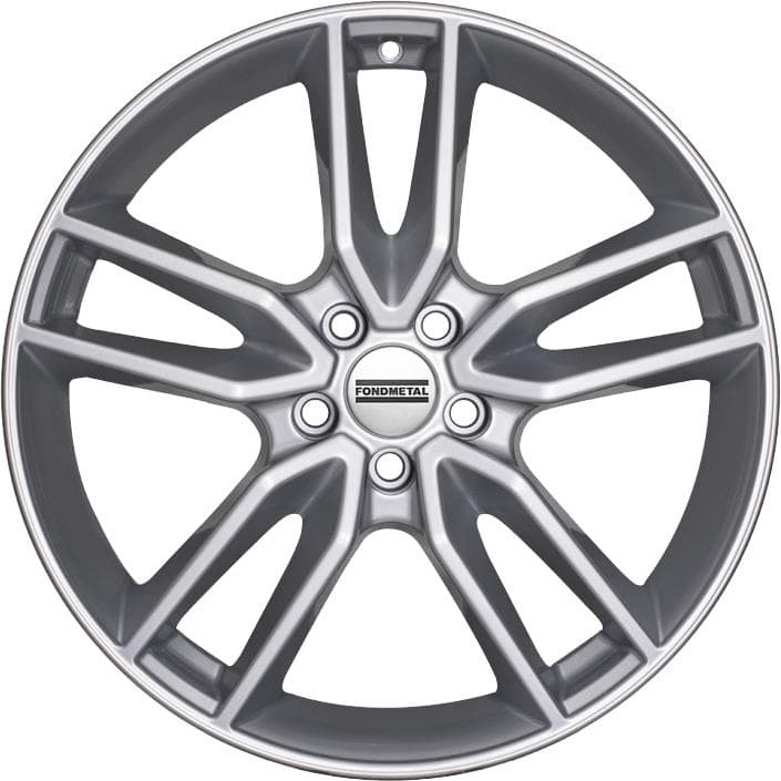 Fondmetal Koros Glossy Silver 7.5x17