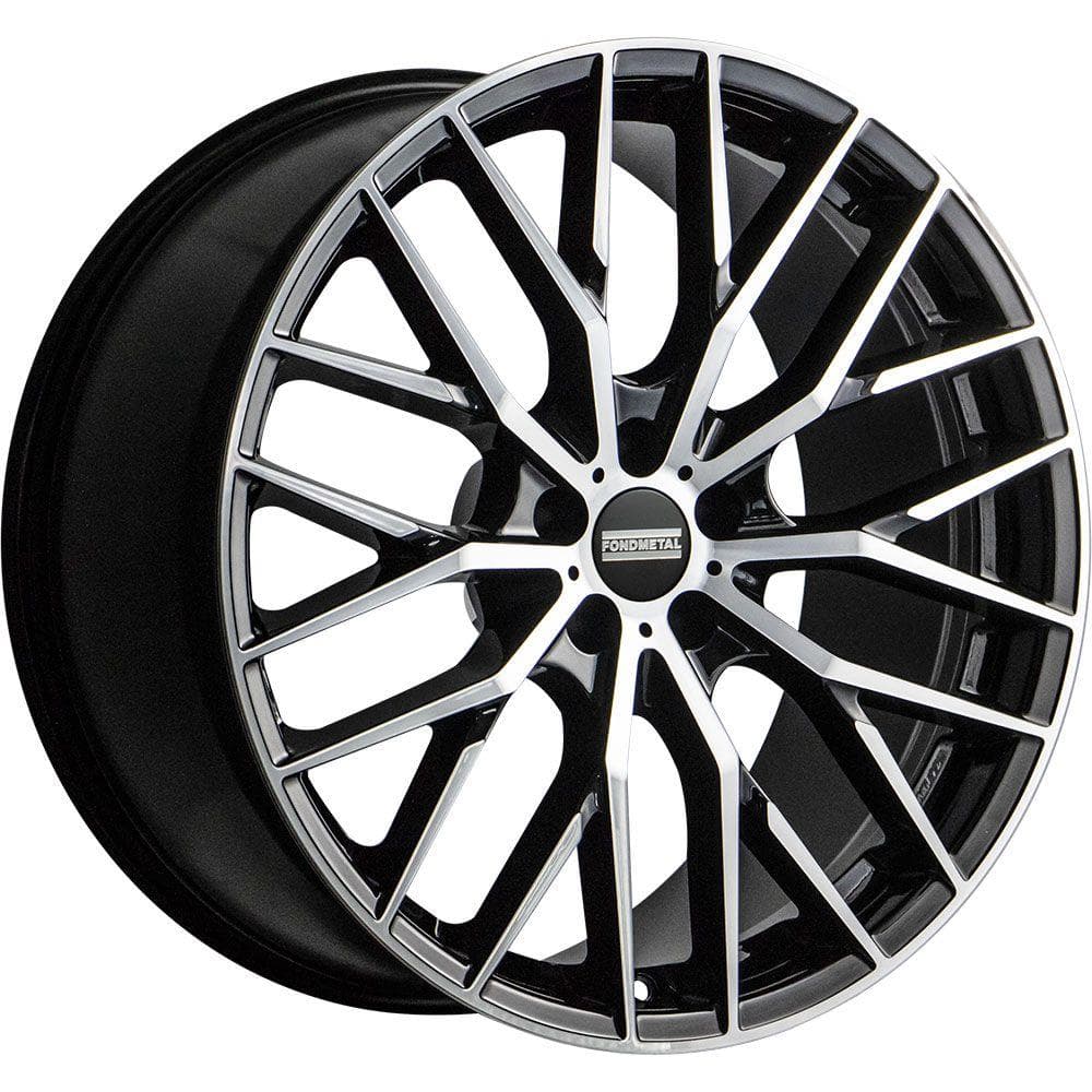 Fondmetal Makhai Glossy Black Machined 9x20