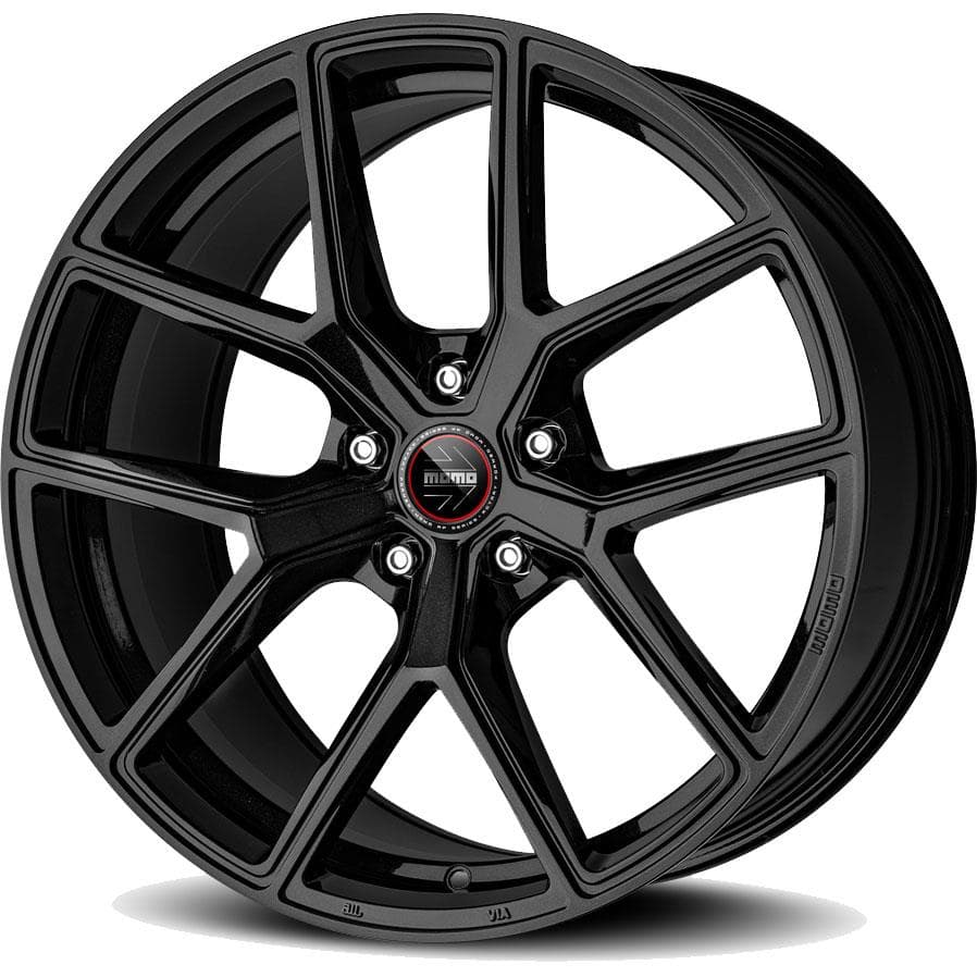 Momo RF-01 Stardust Glossy Black 8.5x19