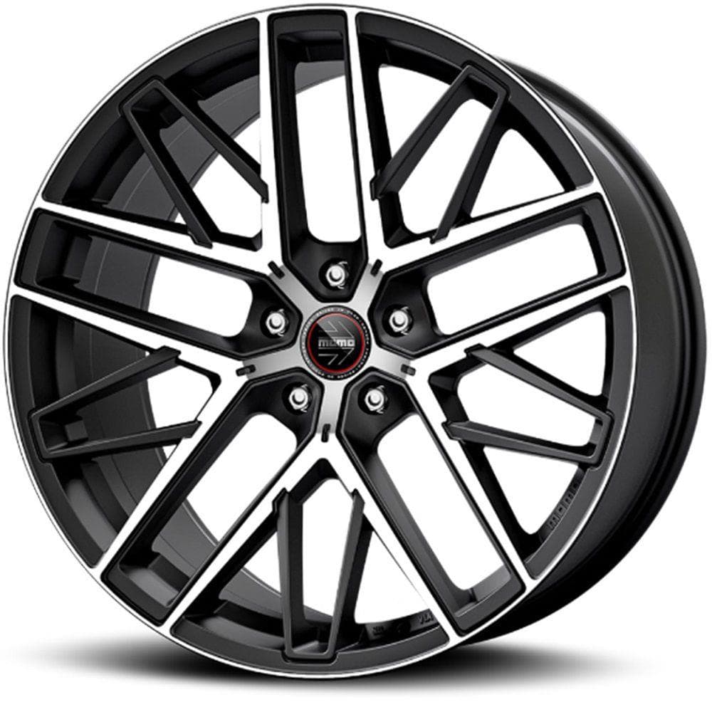 Momo RFX-01 Matt Black Polished 9x21