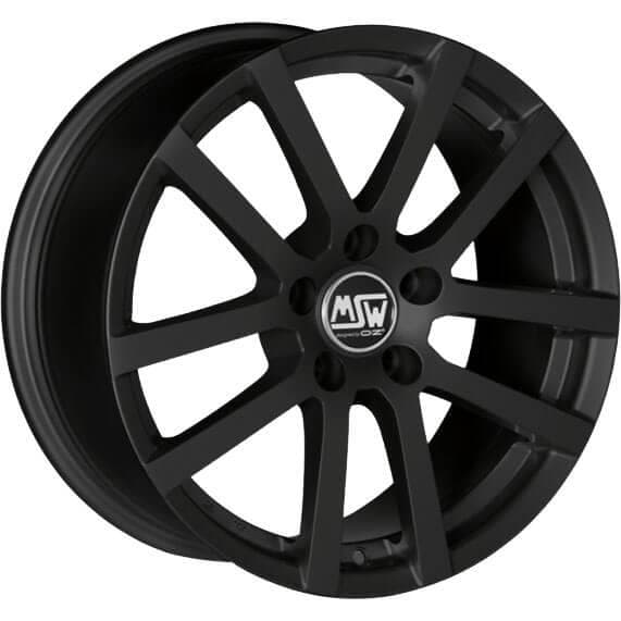 MSW 22 Matt Black 6.5x16