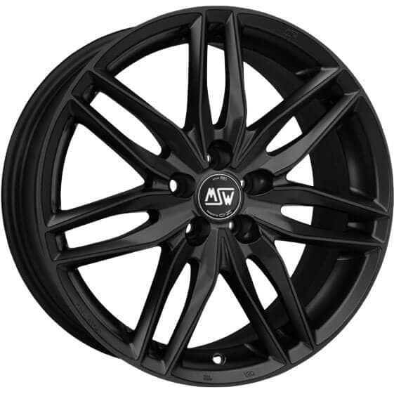 MSW 24 Matt Black 8x17