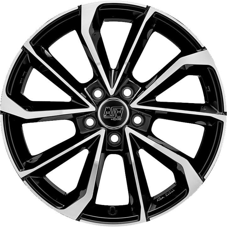 MSW 42 Gloss Black Full Polished 8x18