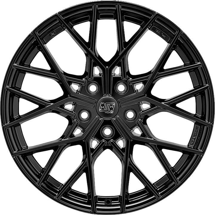 MSW 74 Gloss Black 8x18