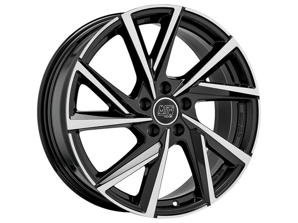 MSW 80-5 Gloss Black Full Polished 7x17