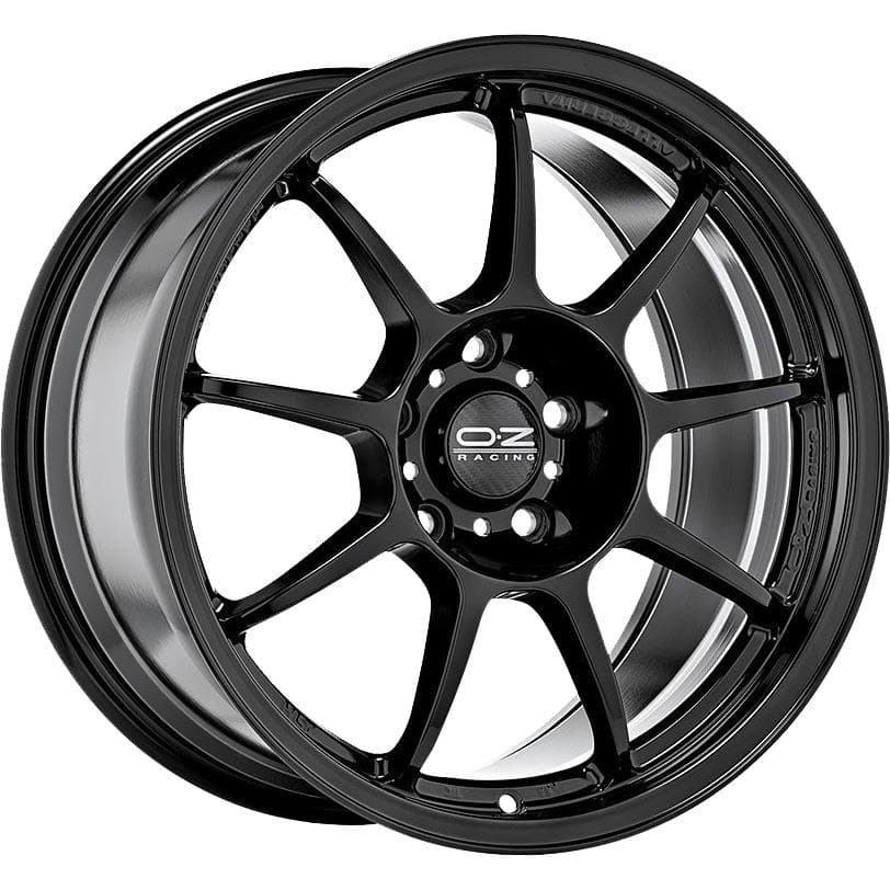 OZ Racing Alleggerita Hlt 5F Gloss Black 7x17
