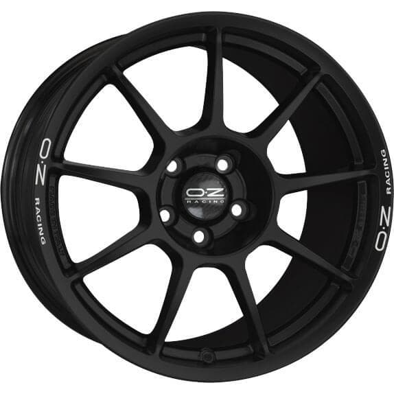OZ Racing Challenge Hlt Matt Black White Lettering 8.5x18