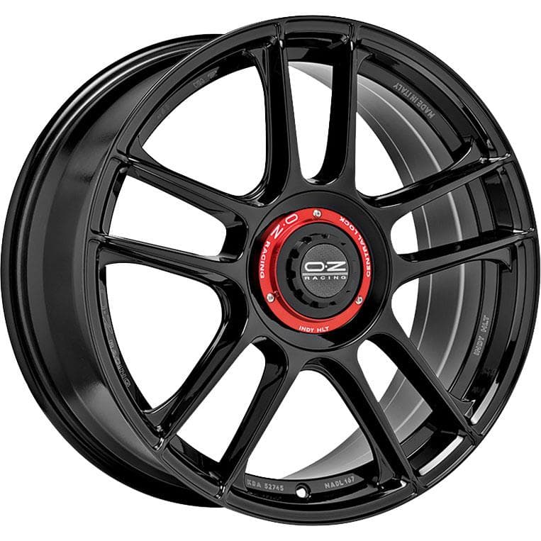 OZ Racing Indy Hlt Gloss Black 8.5x20