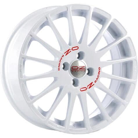 OZ Racing Superturismo Wrc Race White Red Lettering 7x16