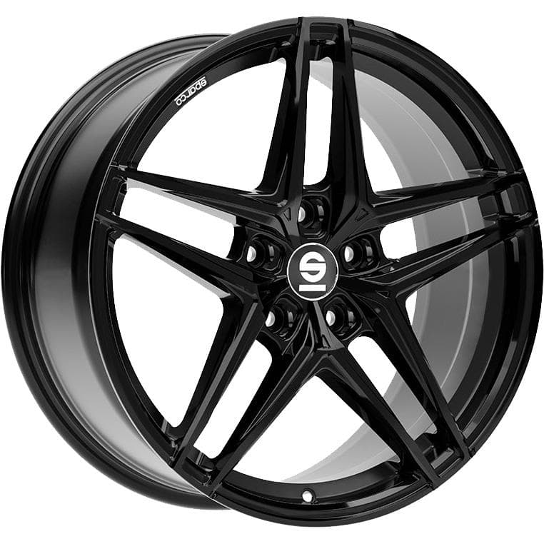 Sparco Record Gloss Black 8x18
