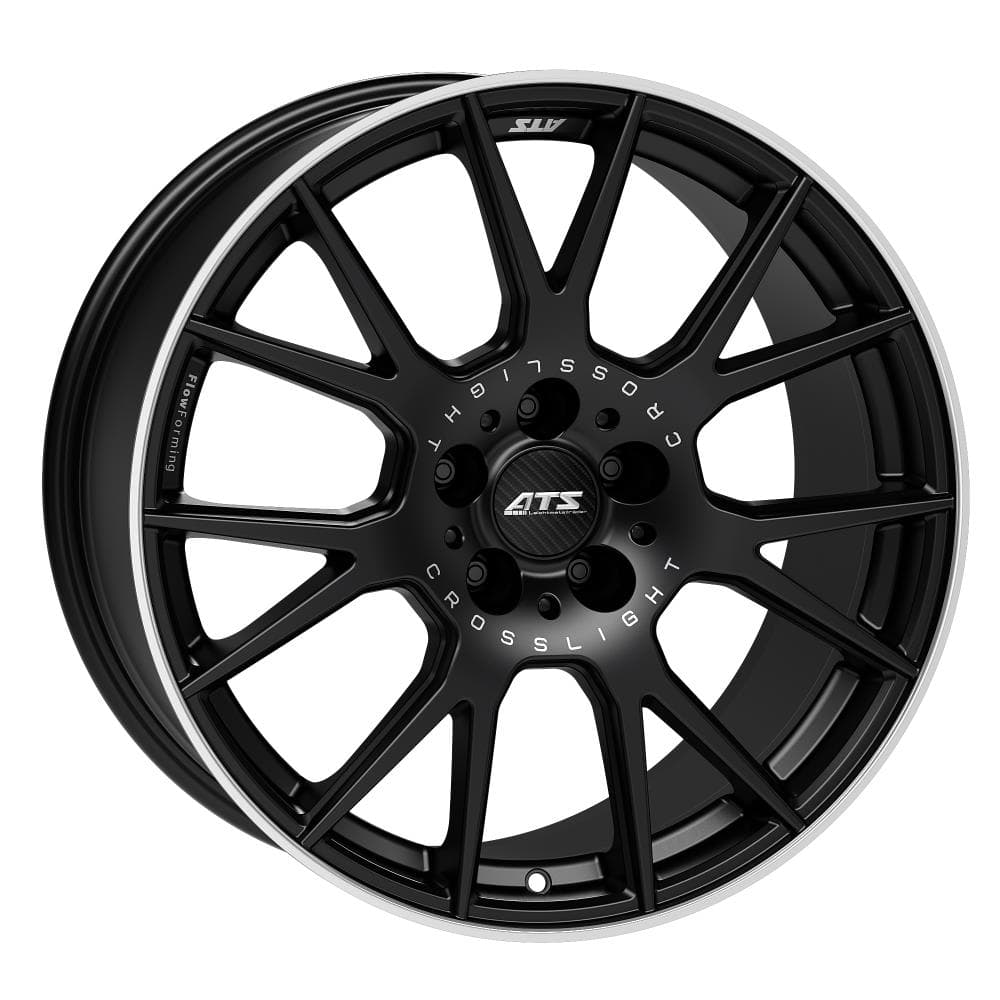 ATS Crosslight Racing-Black Hornpolished 9x19