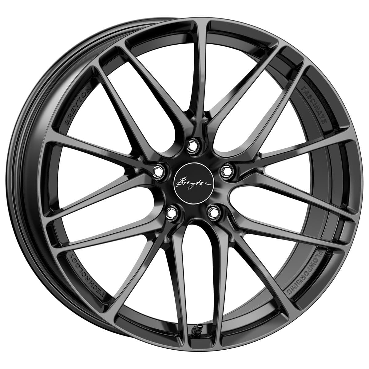 Breyton Fascinate Matt Black 8.5x20