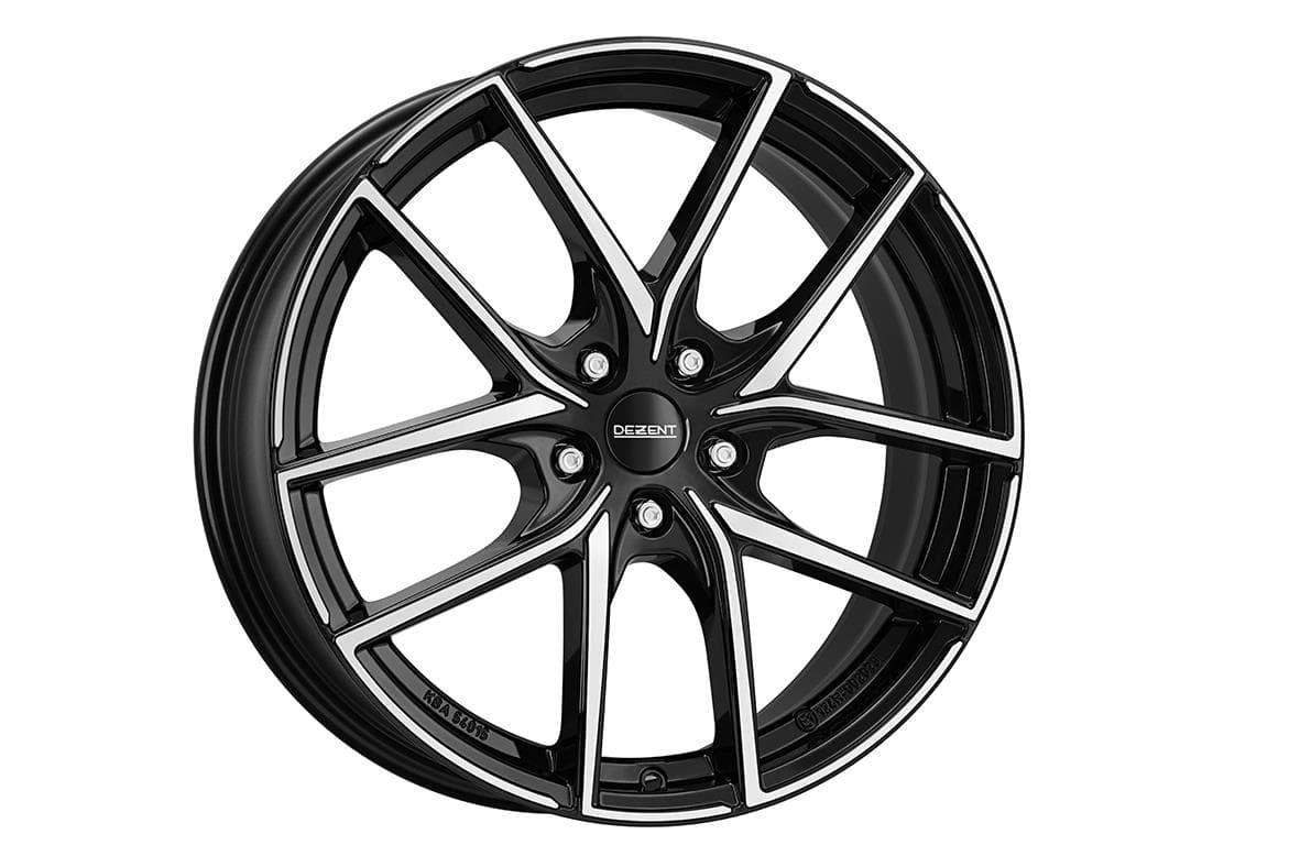 Dezent TO Dark Black/polished 7x17