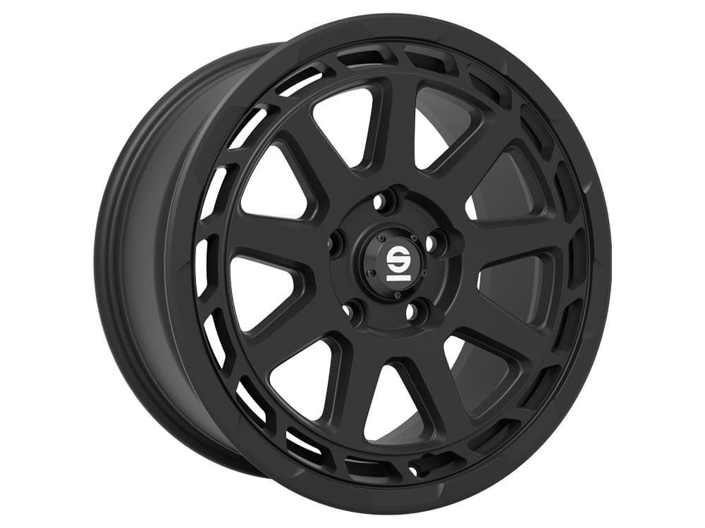 Sparco Gravel Matt Black 8x17