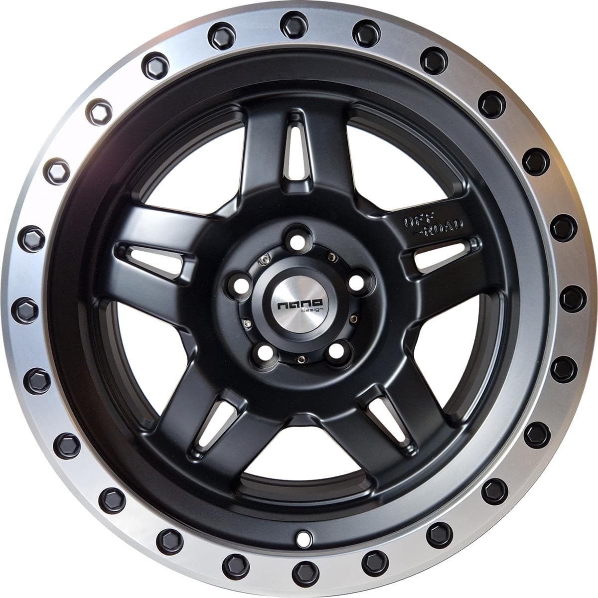 Nano 5942 Matt Black Polished 8.5x17