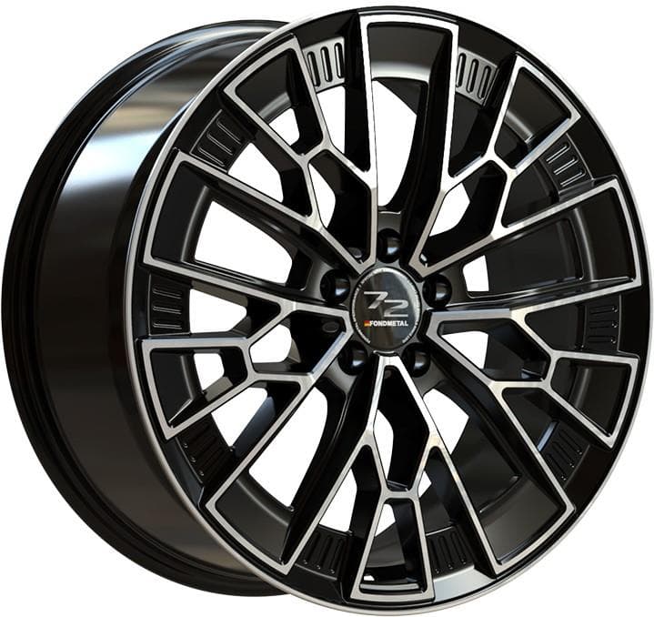 Fondmetal 1972 Glossy Black Machined 9x20