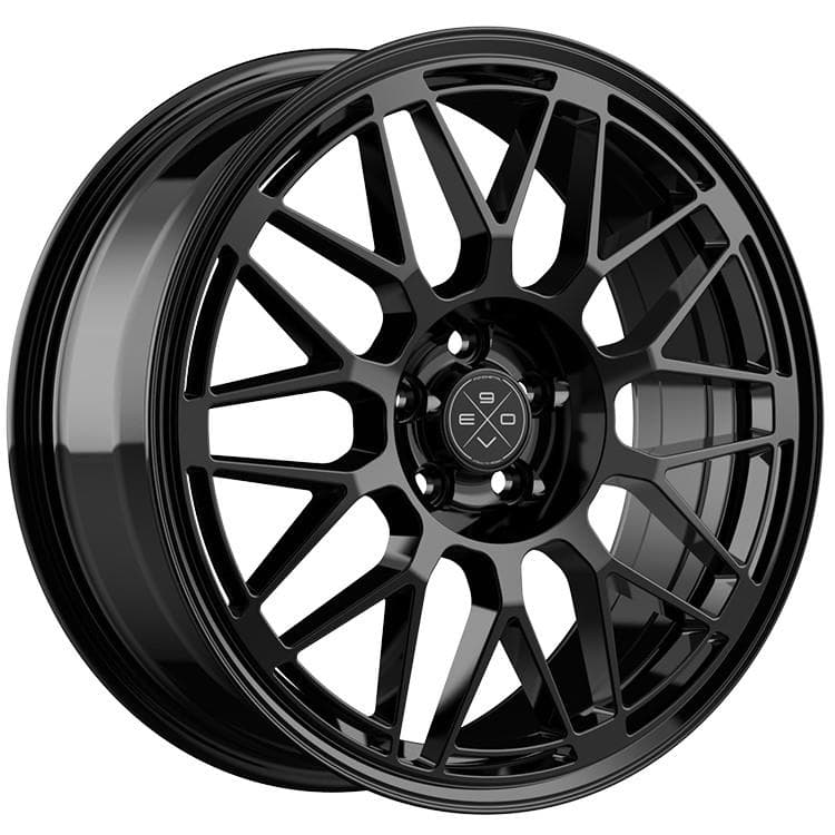 Fondmetal 9EVO Glossy Black 7x17
