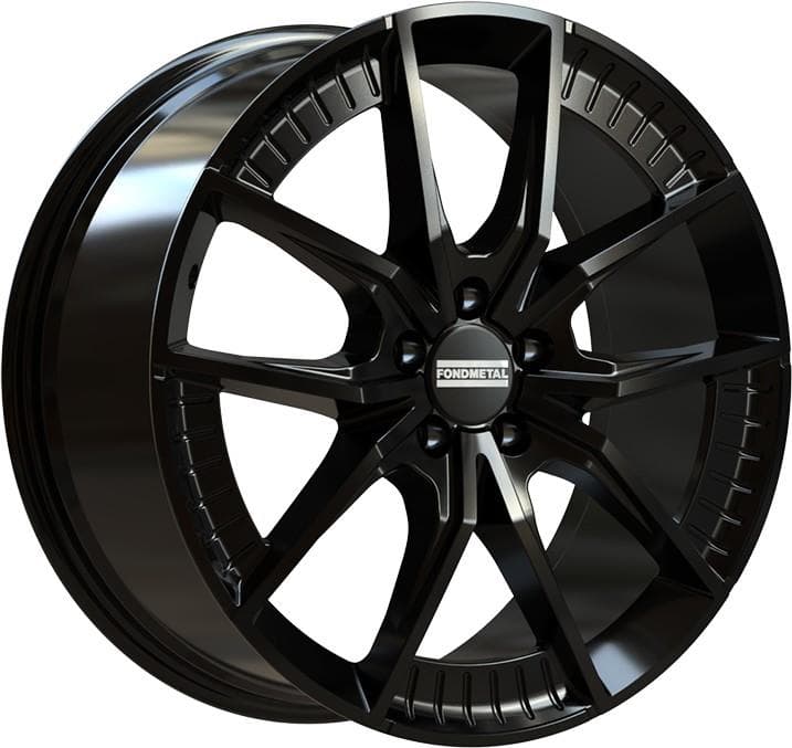 Fondmetal Elatha Glossy Black 9x20