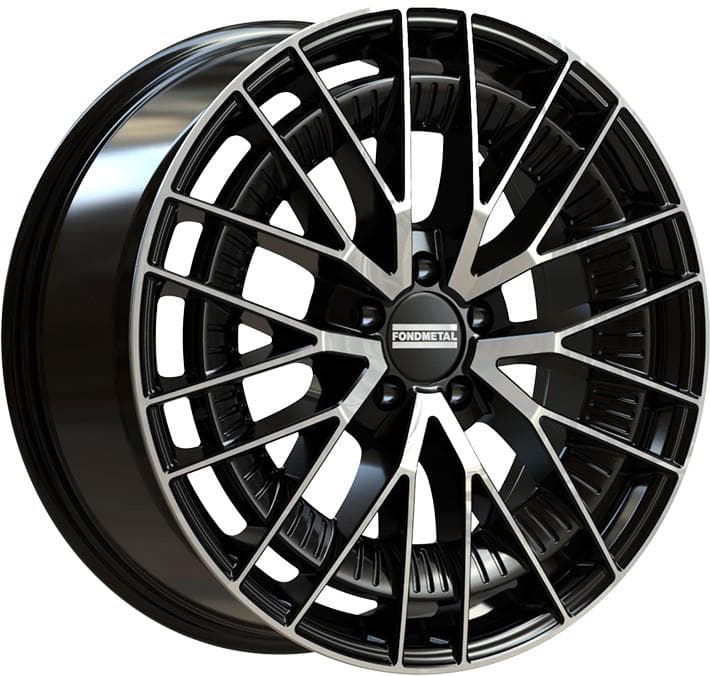 Fondmetal Kari Glossy Black Machined 9x21