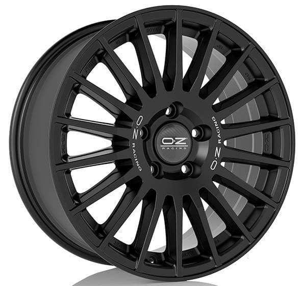 OZ Racing Rally Desert Matt Black Silver Lettering 8x18