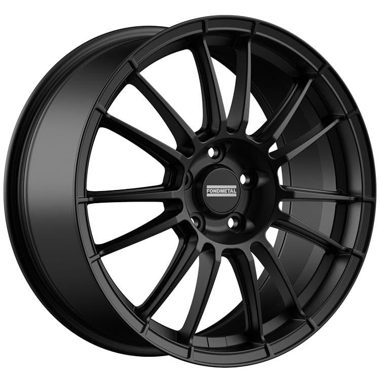 Fondmetal 9RR Matt Black 7x17