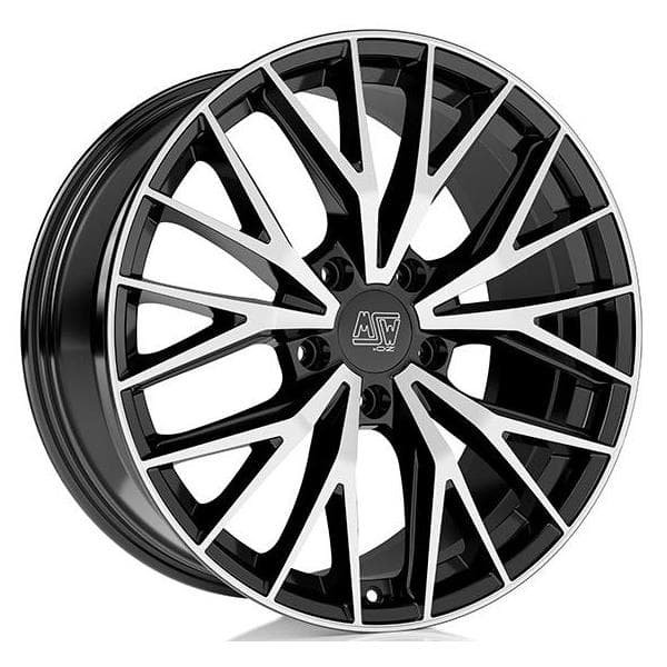 MSW 44 Gloss Black Full Polished 9x20
