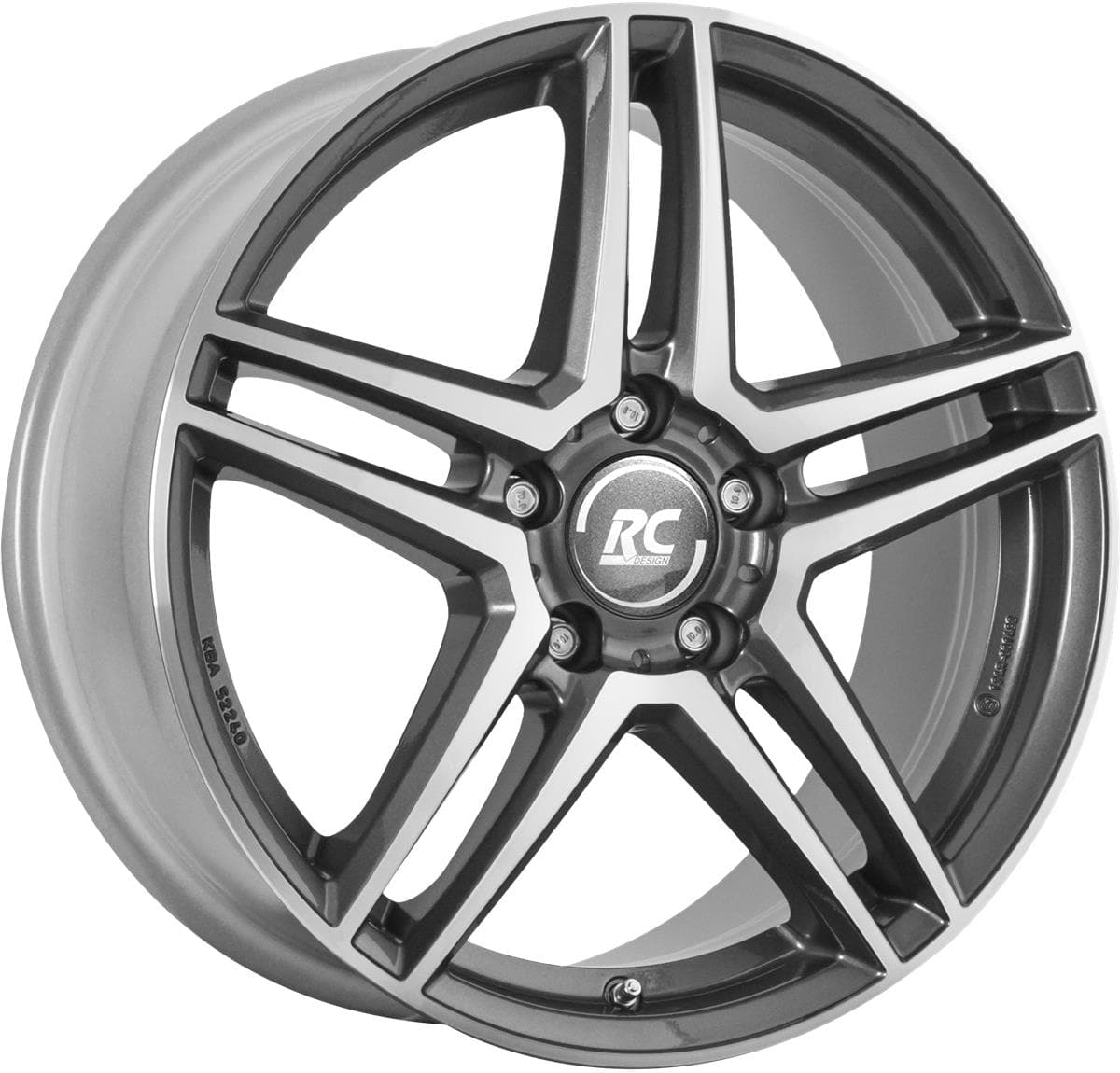 RC Design RCD17 Himalaya Grey Voll-Poliert (hgvp) 6.5x16