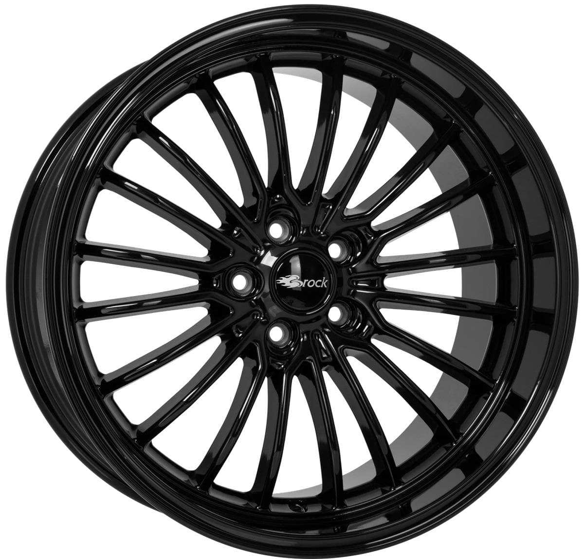 Brock B24GP Schwarz Glanz (SG) 9x20