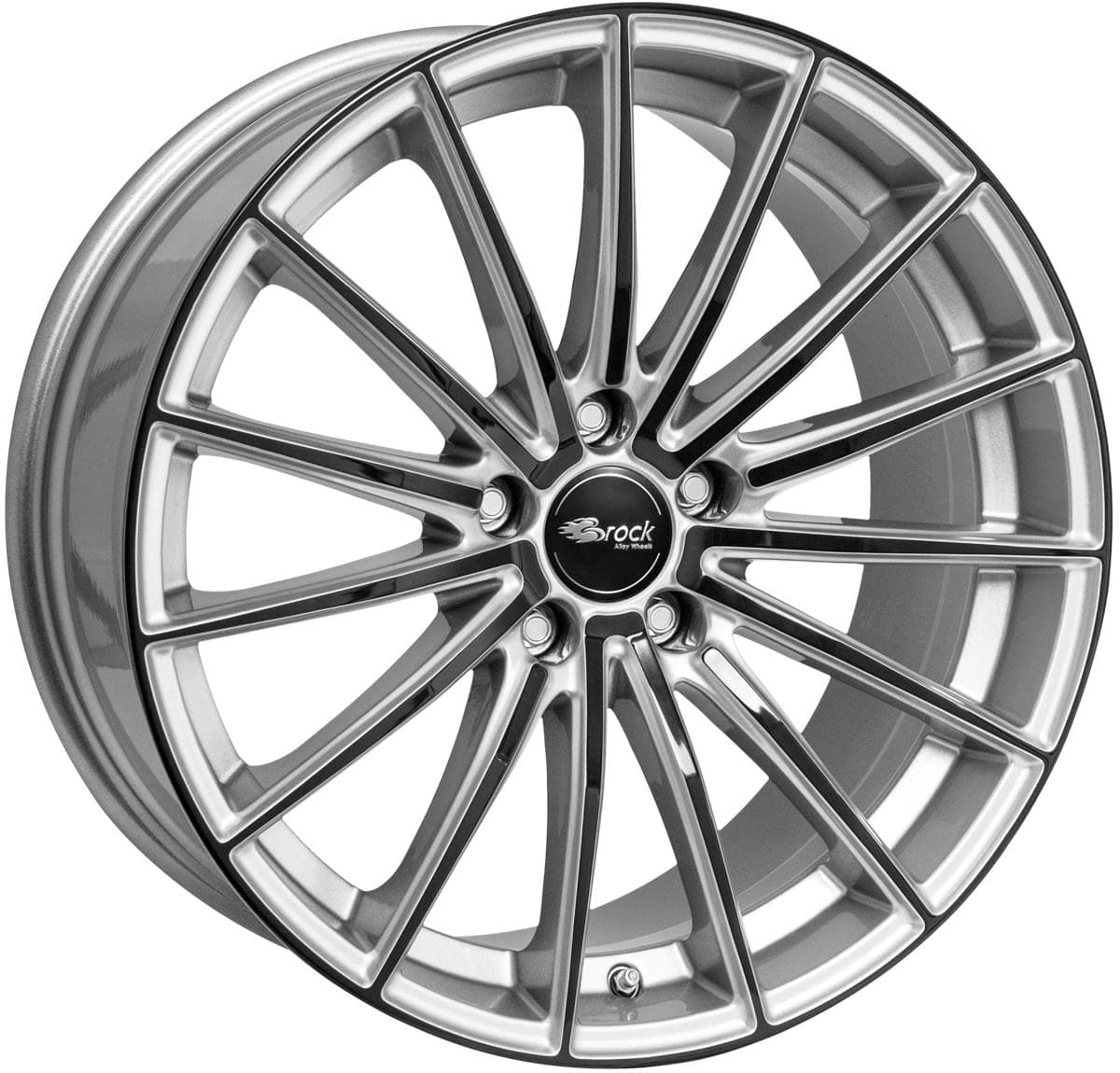 Brock B36 Kristallsilber Black (ksb) 7.5x17