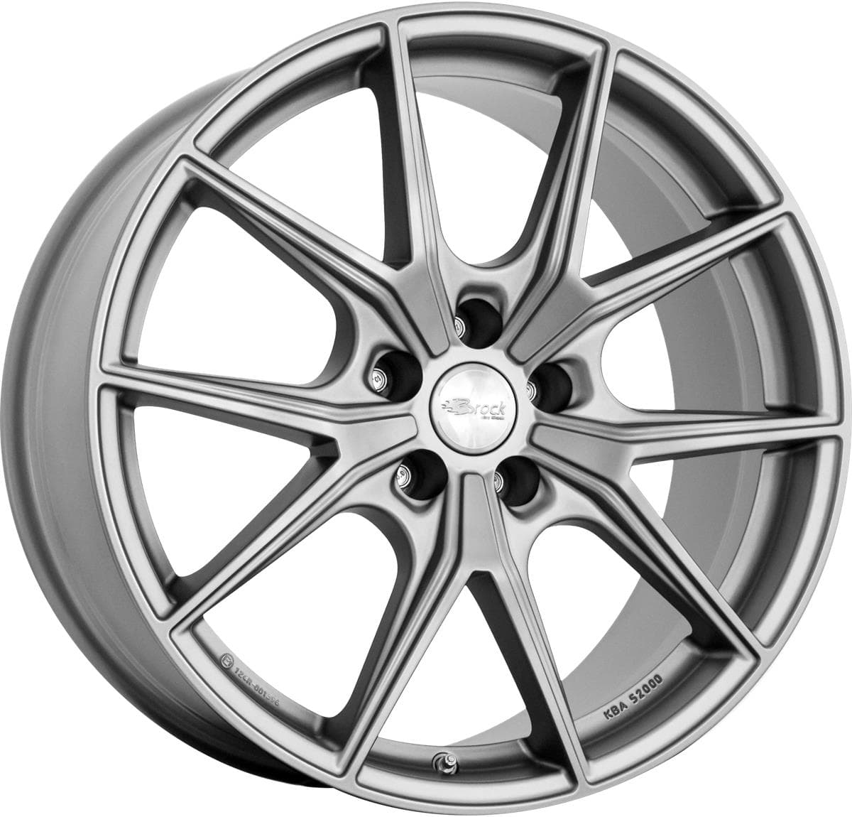 Brock B40 Ferric Grey Matt (fgm) 8x19