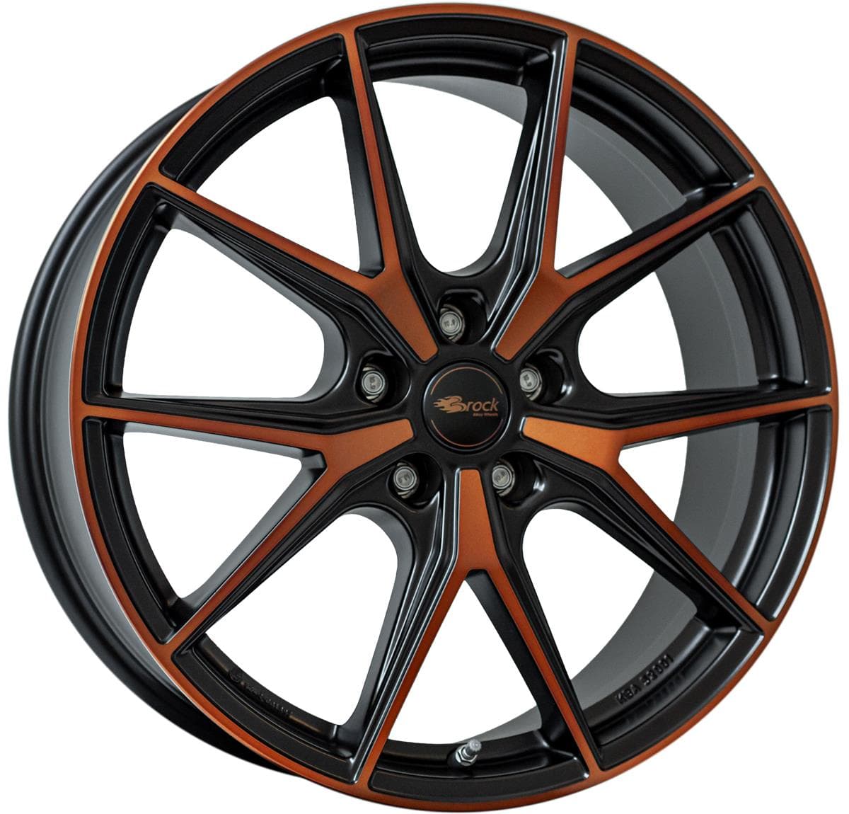 Brock B40 Black Orange Matt (bom) 8x19