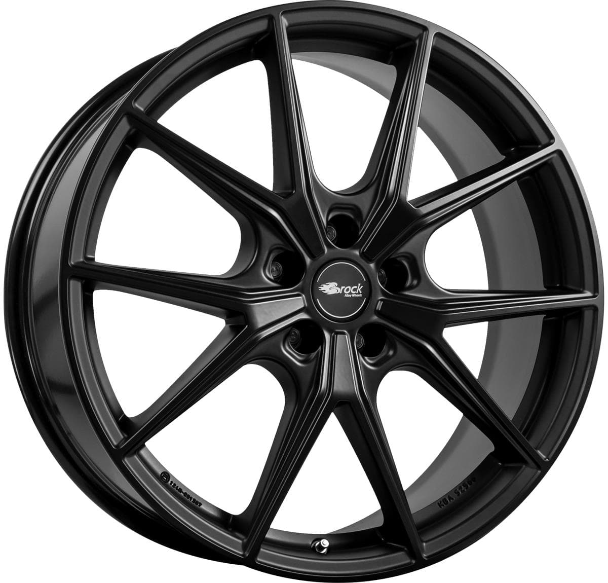 Brock B40 Satin Black Matt (sbm) 9x20