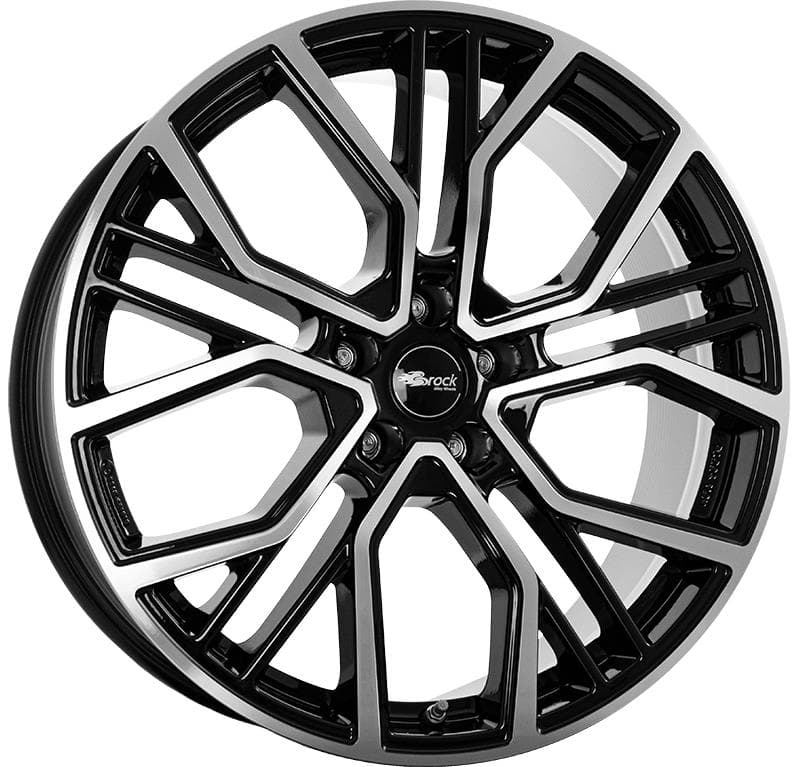 Brock B41 Schwarz Glanz Voll-Poliert (sgvp) 8.5x20