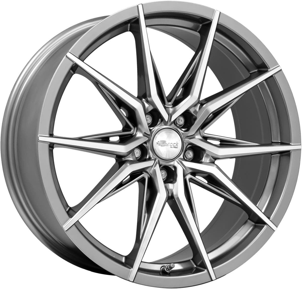 Brock B42 Ferric Grey Poliert (fgp) 8x18