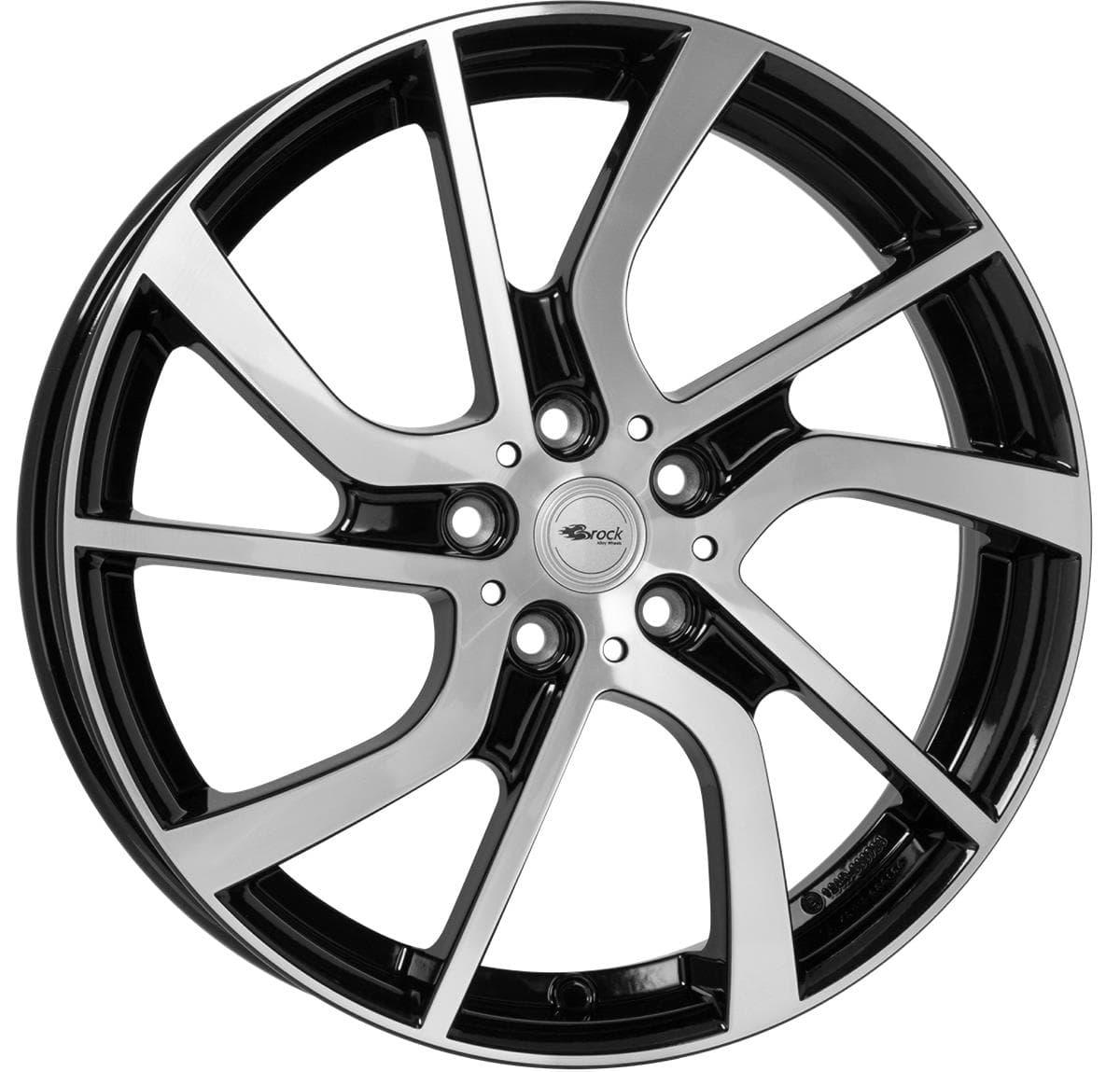 Brock eB1 Schwarz Glanz Voll-Poliert (sgvp) 5x19