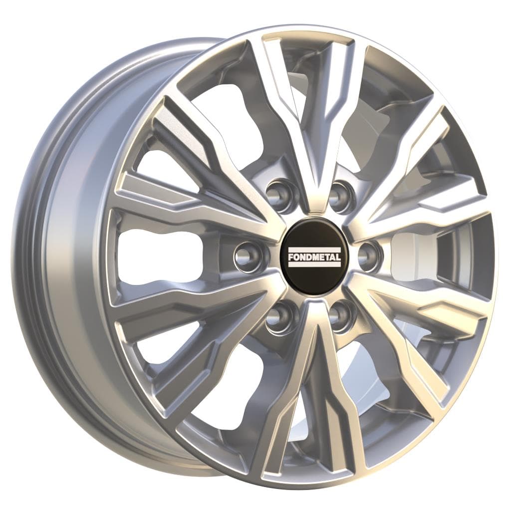 Fondmetal PRO2 Glossy Silver 6.5x16