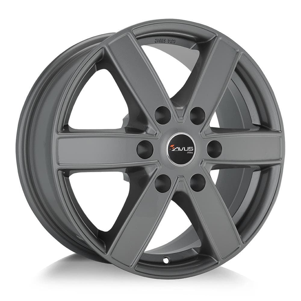 Avus AC-V61 Matt Anthracite 7x17