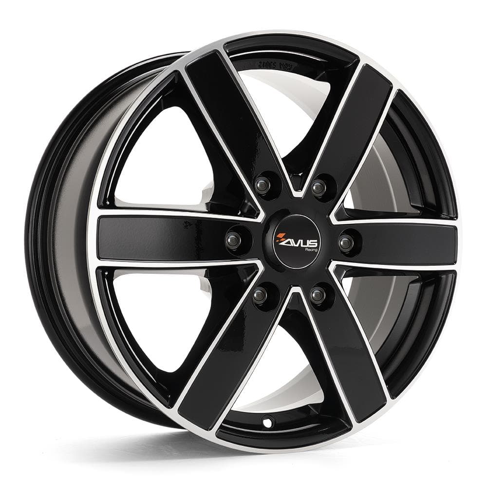 Avus AC-V61 Black Polished 6.5x16