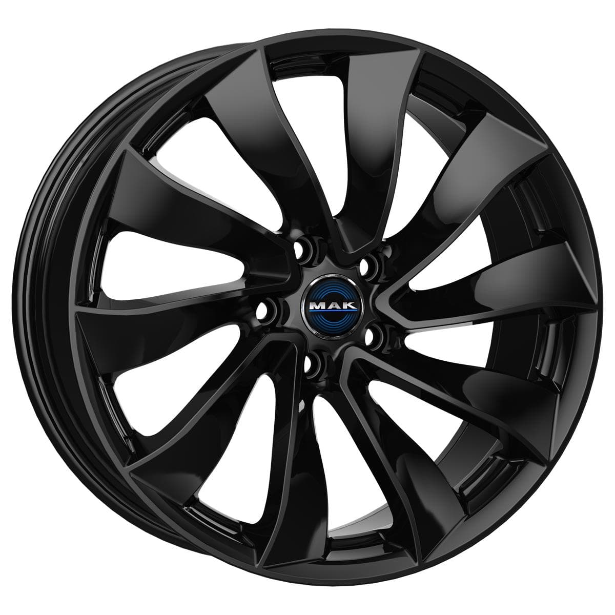 MAK Solar Gloss Black 9.5x19