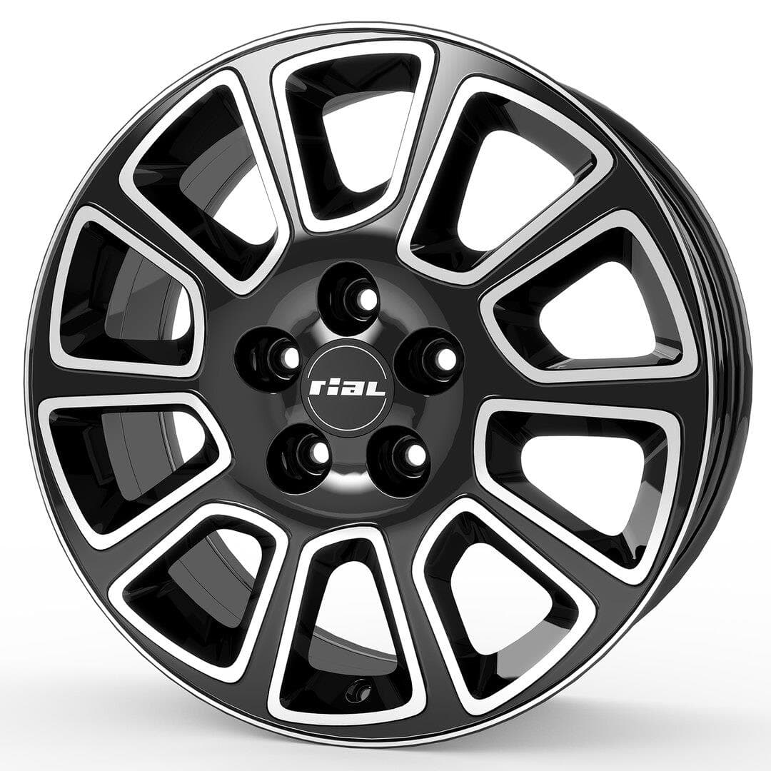 Rial Transporter 2 Diamond-Black Frontpolished 7.5x18