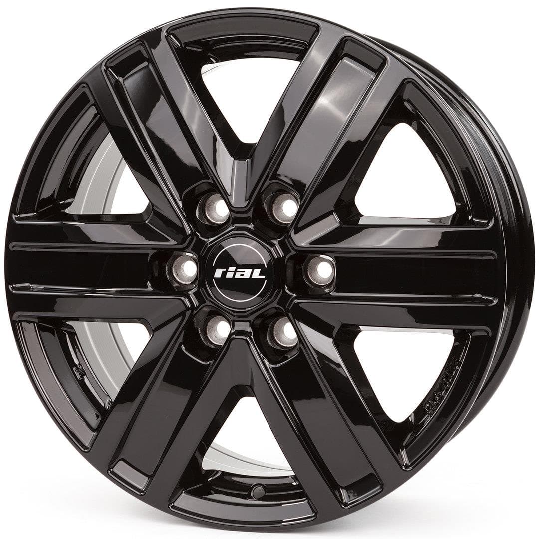 Rial Transporter Diamond-Black 6.5x16