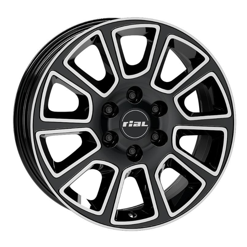 Rial Transporter 2 Diamond-Black Frontpolished 7.5x18