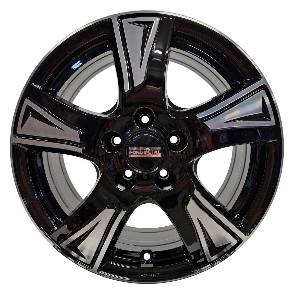 Fondmetal PRO1 Glossy Black Machined 6.5x16