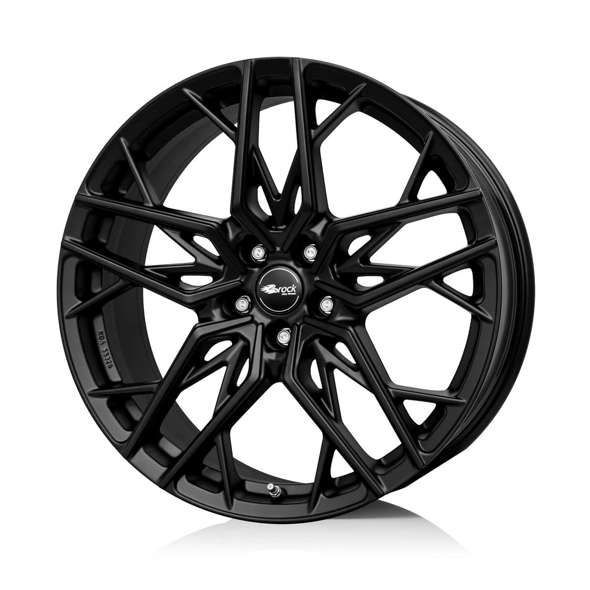 Brock B44 Satin Black Matt (sbm) 8x18