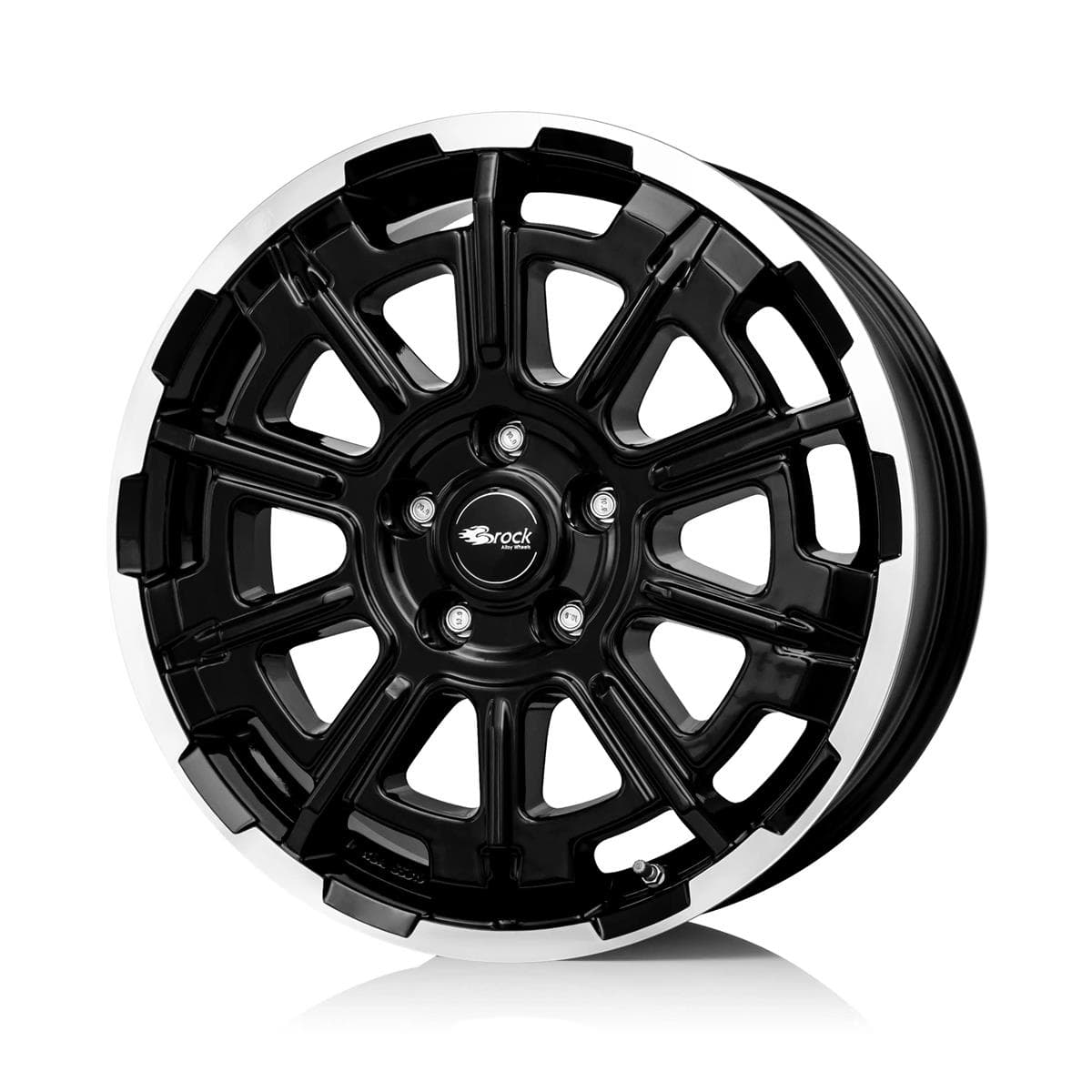 Brock B45 Schwarz Glanz Voll-Poliert (sgvp) 7.5x18