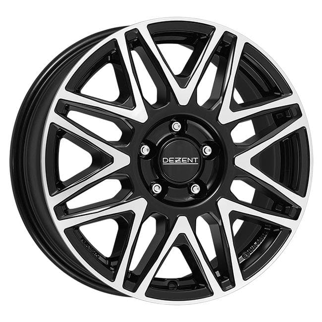 Dezent KH Dark Black/polished 6.5x16