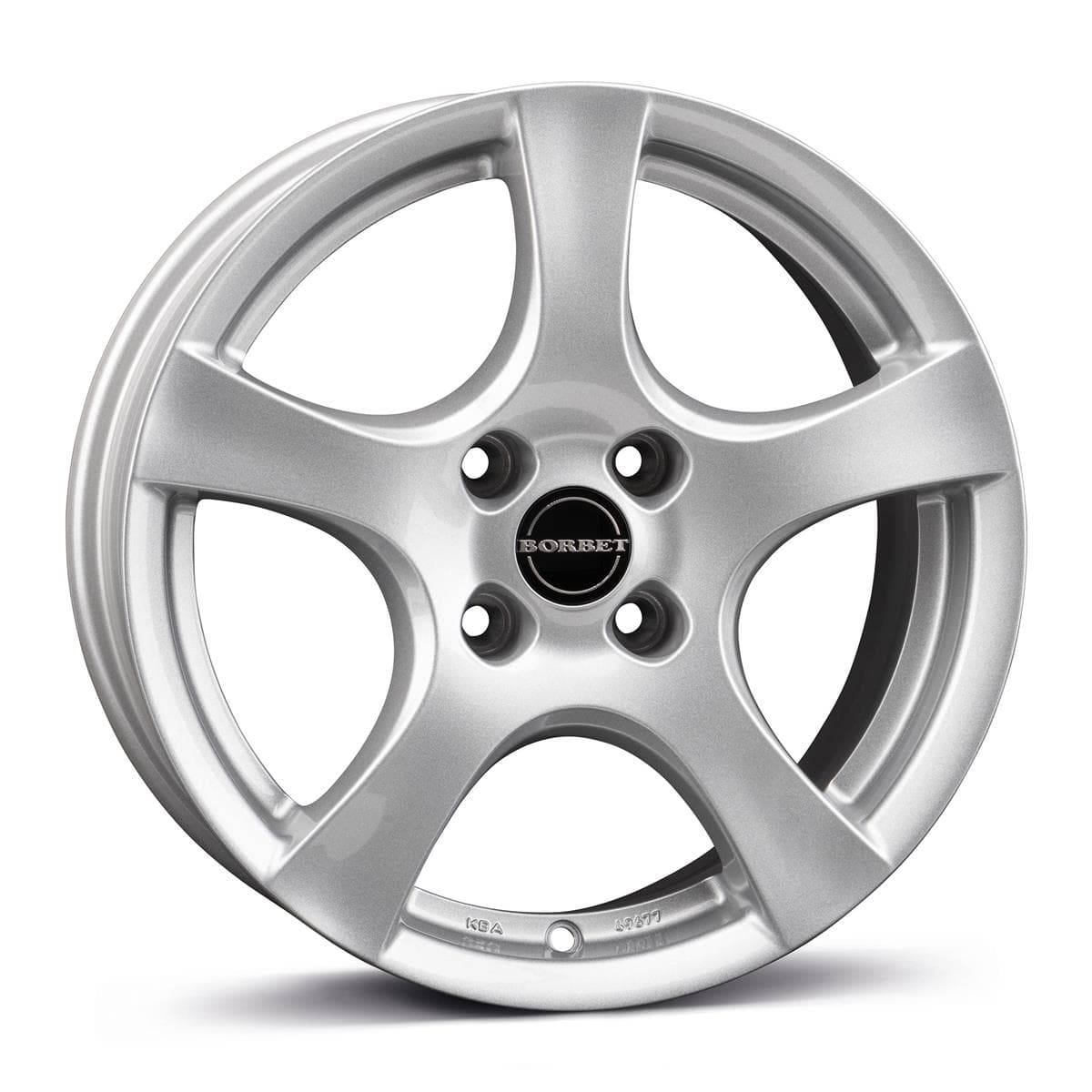 Borbet F Brilliant Silver 6x15