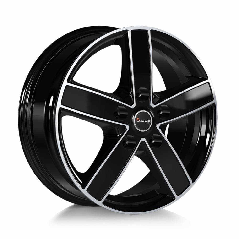 Avus AC-V51 Black Polished 6.5x16